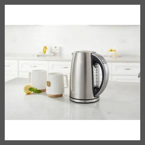 Cuisinart - Cuisinart Perfectemp 1.7L Electric Programmable Ke Stainless Steel